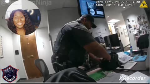 Unhinged lady sprays fire extinguisher in airport: Cop Cam