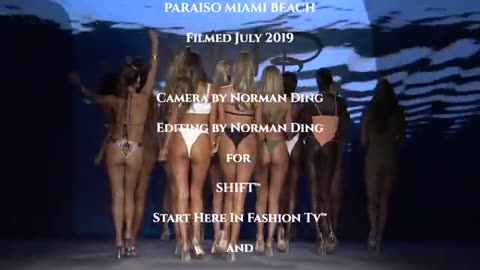 MONICA HANSEN BEACHWEAR Swimwear Collection / Swim Miami Nude 18 Hot Swim Look Bikini Run Video