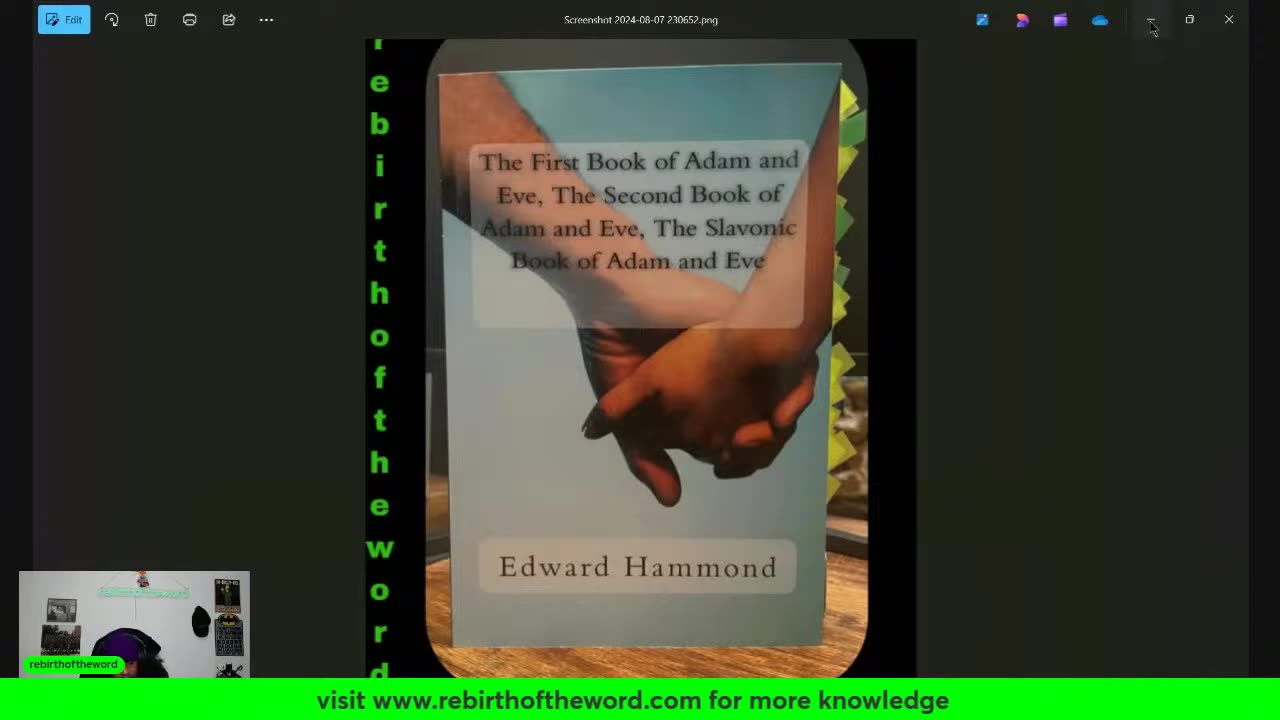 Breaking Down the First Second and Slavonic Books of Adam and Eve