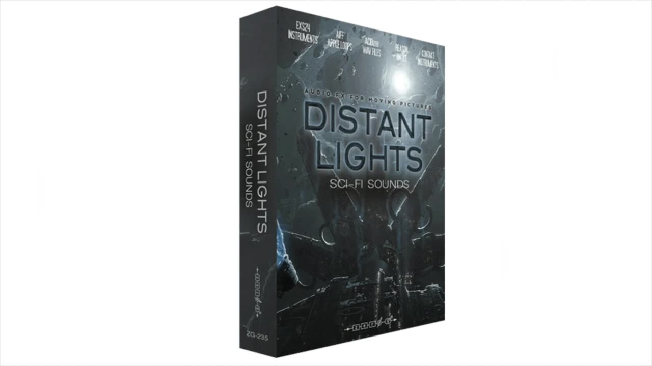 Zero-G Distant Lights SCI-FI Sounds & Audio FX For Moving Pictures Sample Pack Demo