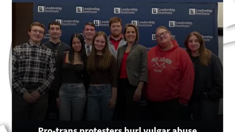 Pro-trans protesters hurl vulgar abuse at 'transphobic lawmaker' Laurel Libby