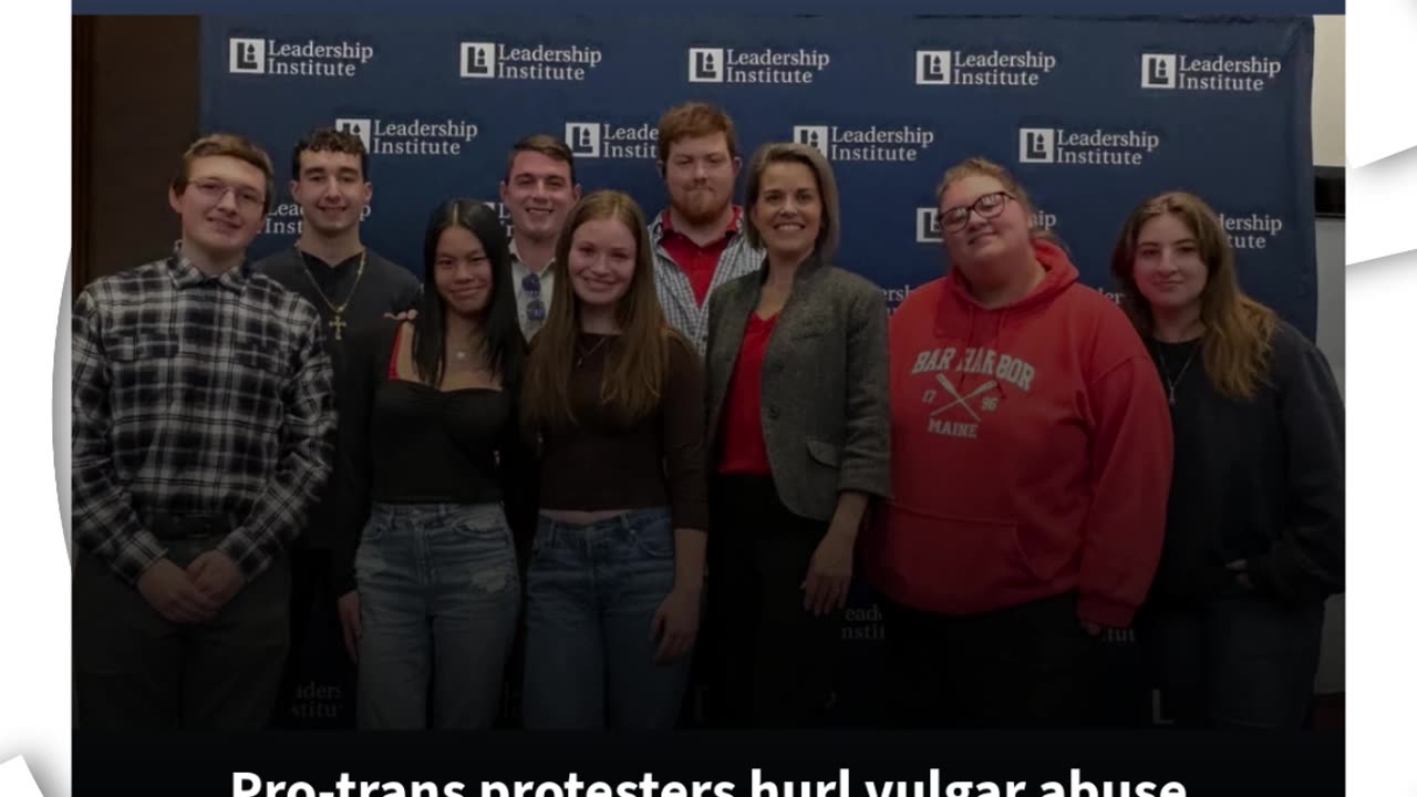 Pro-trans protesters hurl vulgar abuse at 'transphobic lawmaker' Laurel Libby