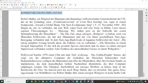 488 - CIA Projekt MK ULTRA und Projekt Monarch Teil 10