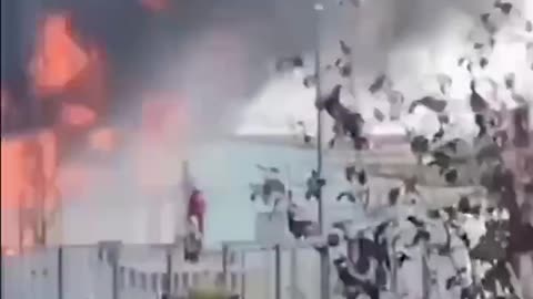 Massive Substation in Taganrog is Burning After Being Hit Overnight