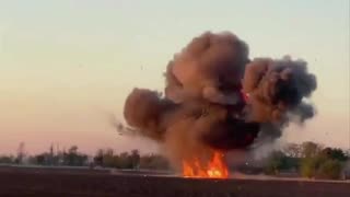 Ukrainian FP-1 Attack Drone Intercepted by Russian EW in Kherson Oblast