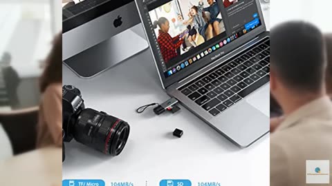 uni SD Card Reader, High-Speed USB C to Micro SD Card Adapter USB 3.0 Dual Slots