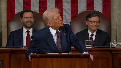 President Trump addresses joint session of Congress