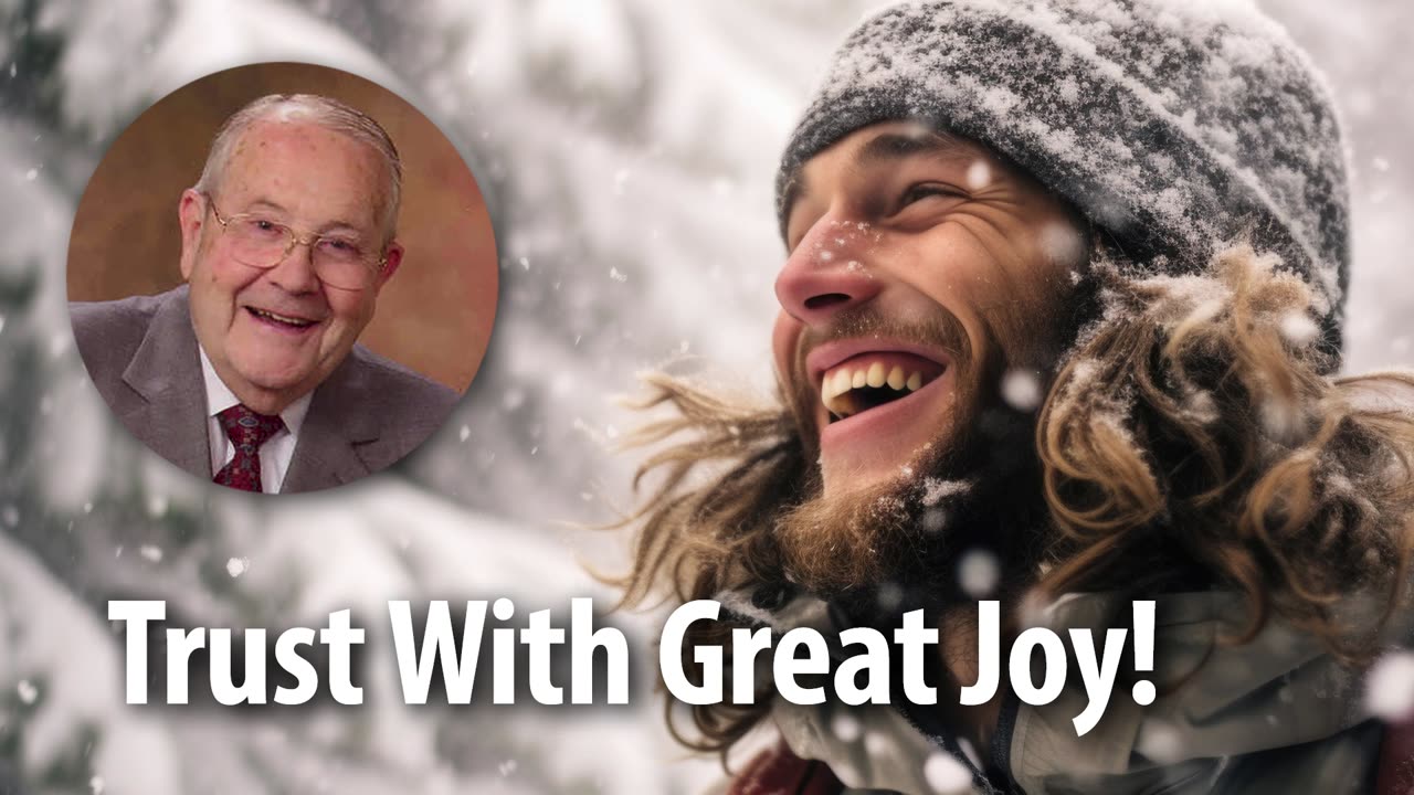 TRUST WITH GREAT JOY! – 1 Peter 1:8 Devotional by Pastor Cecil A. Thompson