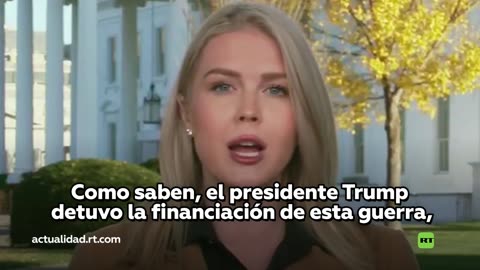 La Casa Blanca: Trump dejó de financiar el conflicto ucraniano