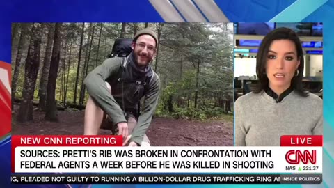 CNN reports federal agents had run-in with Alex Pretti a week before fatal shooting
