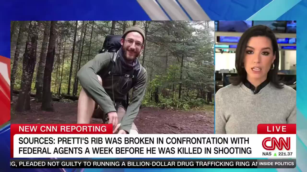 CNN reports federal agents had run-in with Alex Pretti a week before fatal shooting