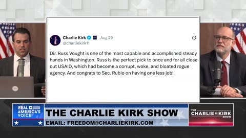 Russ Vought Talks About His Close Relationship With Charlie Kirk