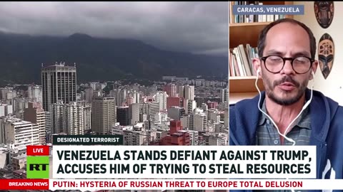 'Massive gargantuan grift' — Diego Sequera on on Trump's Venezuela rhetoric