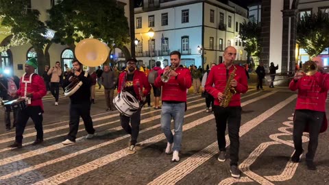 LIVE: Inauguracao da iluminacao de Natal Ponta Delgada - Sao Miguel Acores Portugal - 21.11.2025