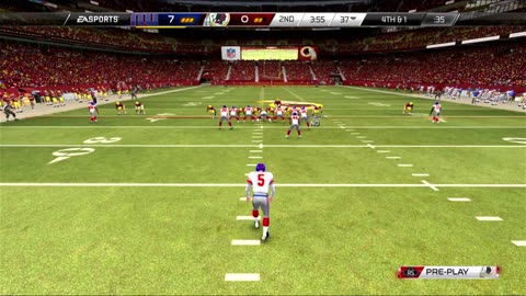 MADDEN25 Franchise Season 1 WK 13 1970s REDSKINS VS GIANTS