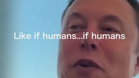 ELON: "EVERYTHING IS A FIGHT BETWEEN EXPANSIONIST AND EXTINCTIONIST PHILOSOPHIES