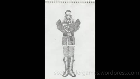 Soldier Pencil Sketch Video #32 (10-19-2025)