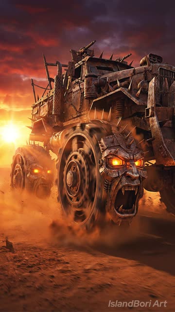 The Screaming Wheel God: A Mad Max–inspired Reel