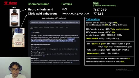 Chlorine dioxide Explain & making