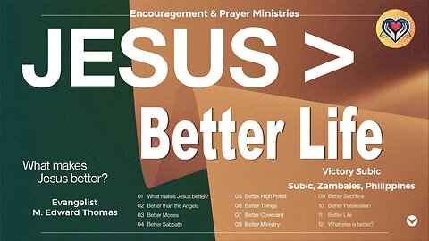 Jesus > Better Life