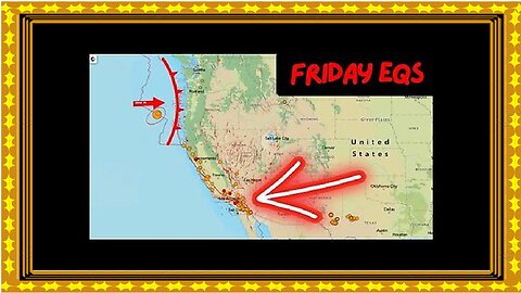Latest update on 6.0 EQ off Oregon Coast. Ongoing Earthquake swarm on the Imperial Fault. Friday.
