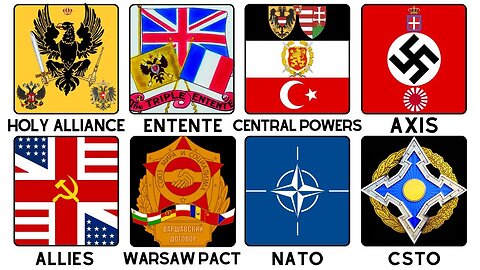 Tutte le principali alleanze militari e politiche della storia spiegate DOCUMENTARIO Organizzazione del Trattato di Sicurezza Collettiva OTSC è un allenza militare come la NATO formata da Russia,Armenia,Kazakistan,Kirghizistan,Tagikistan e Uzbekistan