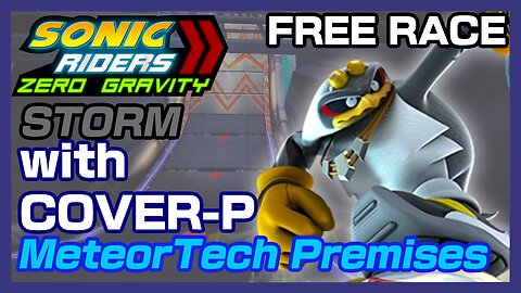 Sonic Riders: Zero Gravity: Storm with Cover-P at MeteorTech Premises