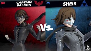 Queen (Captain Falcon) vs Queen (Sheik) [Chaos Kid SSBU Member Request] -By juanariful/dankomusto