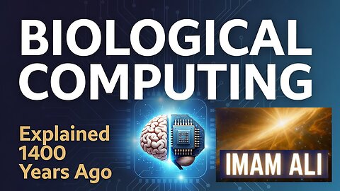 🧬 Biological Computing REVEALED: Why Maula Ali (A.S) Knew It 1400 Years Ago | Quantum DNA Secrets