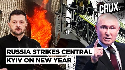 Russian New Year Attack Kills 2 In Kyiv As Zelensky Vows 2025 Fight, Putin Marks 25 Years In Power