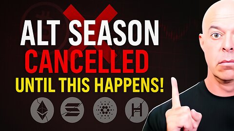 Alt-Season Cancelled — What Event Must Happen Before Crypto Alts Explode?