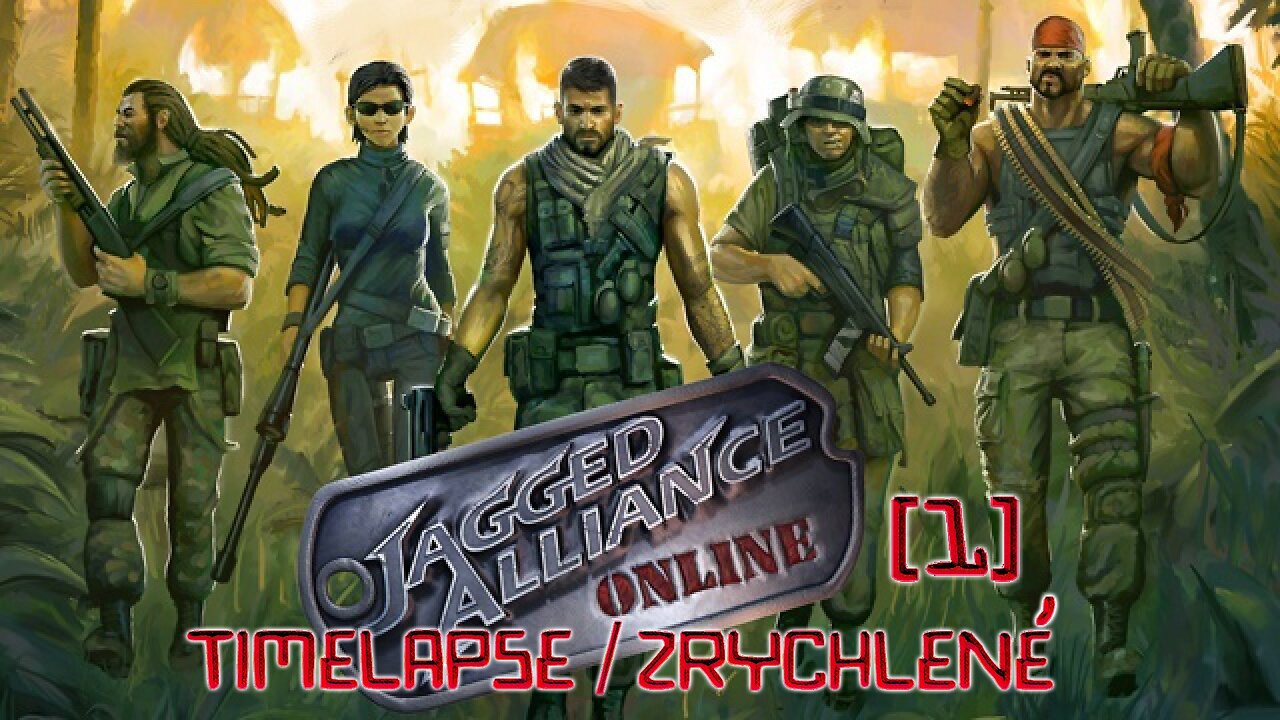 Jagged Alliance Online (Singleplayer Campaign) Playthrough (up to a paywall) TIMELAPSE |1| (EP1-16)