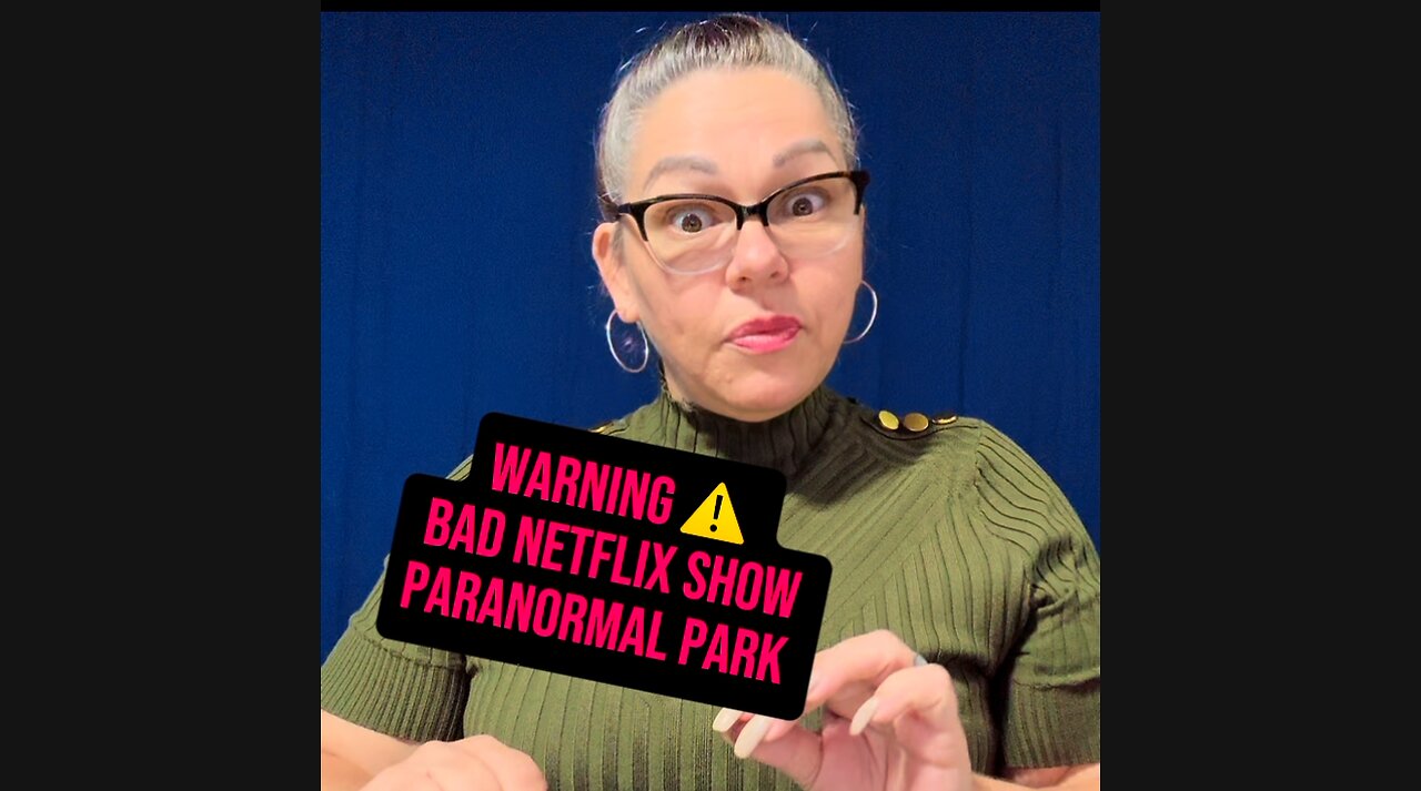 🚨 Warning ⚠️ Paranormal Park Show — Netflix - BAD! 😱 #ASL #deaf #signlanguage