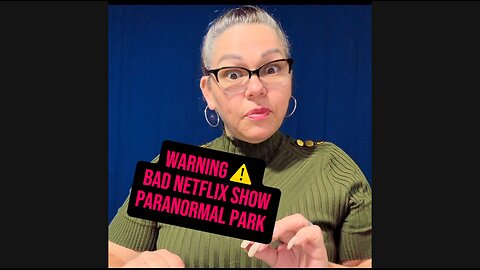 🚨 Warning ⚠️ Paranormal Park Show — Netflix - BAD! 😱 #ASL #deaf #signlanguage