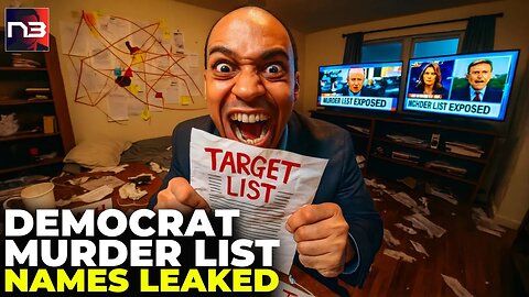 BREAKING: Top Democrat's MURDER List Leaked – He Even Described HOW He'd Do It