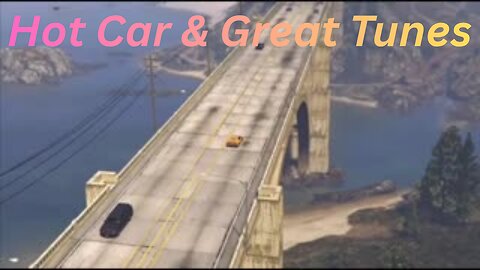 GTA 5 - Beautiful Car, Great Song, Hot Sunny Summer Day, Relaxing Drive - Grand Theft Auto 5