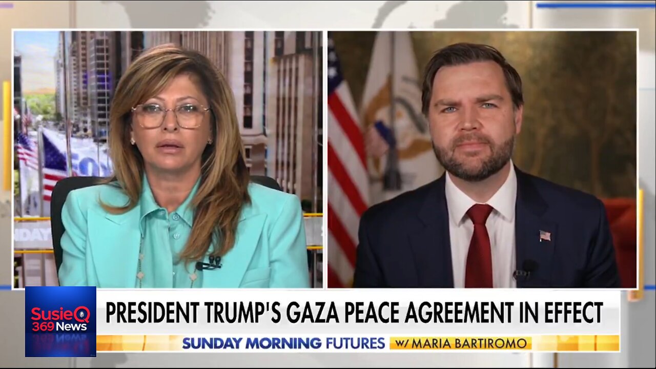 JD VANCE ON TRUMP'S GAZA PEACE DEAL