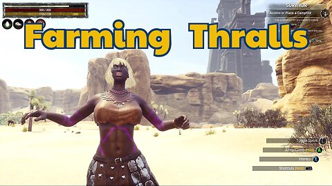 Conan Exiles farming thralls busty boobs breast expansion huge tits