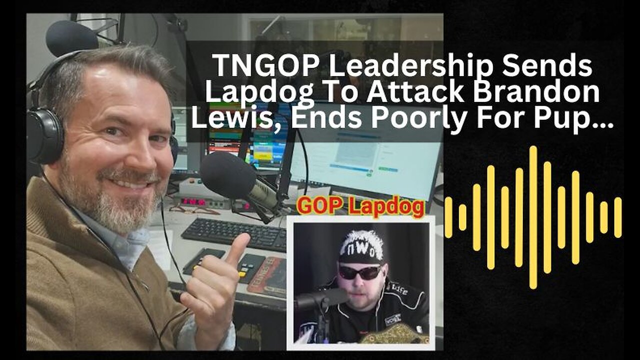 TNGOP Leadership Sends Lapdog To Attack Brandon Lewis, Ends Poorly For Pup…