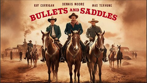 RANGE BUSTERS, BULLETS AND SADDLES (1943) Ray Corrigan & Max Terhune | Western | B&W | Cinema Gem