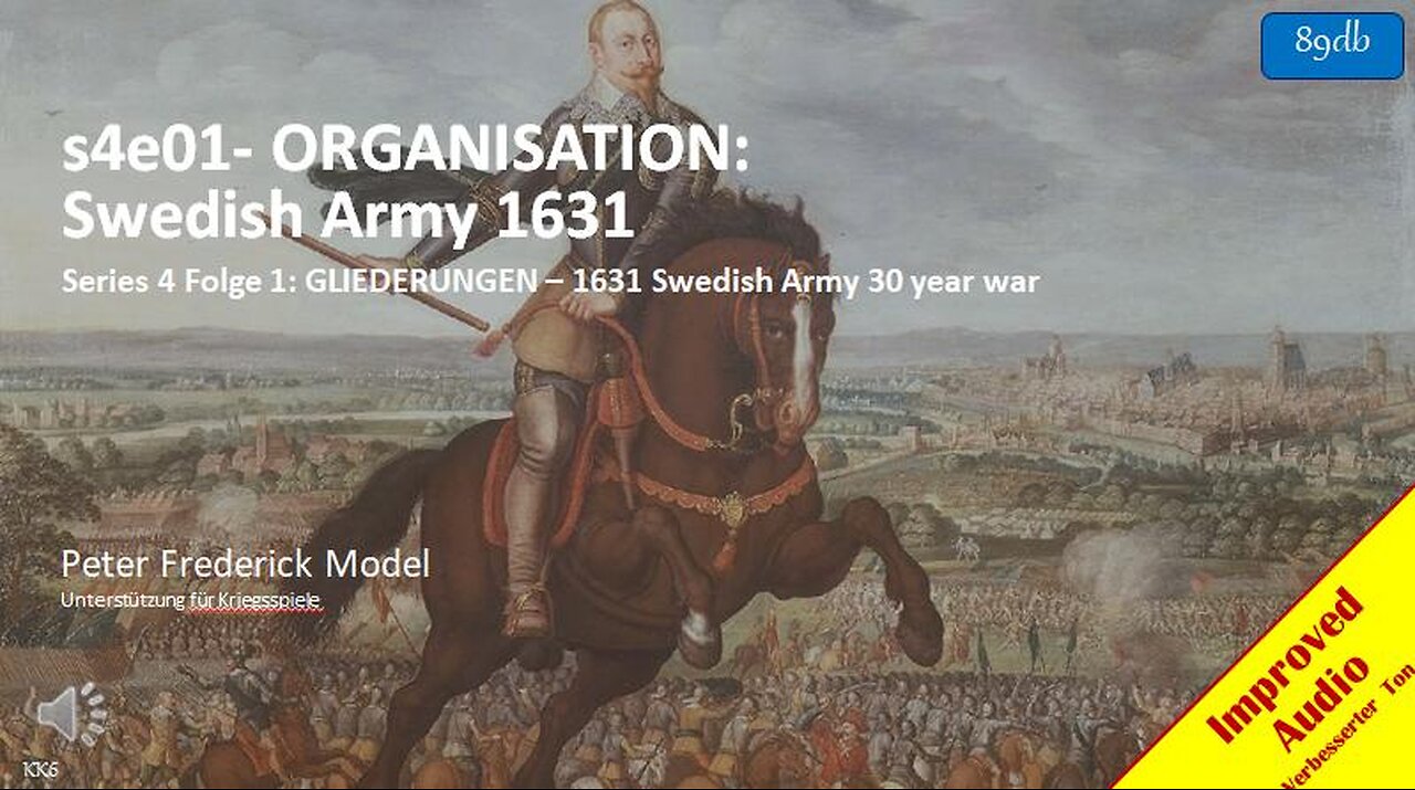 s4e01- ORGANISATION: Swedish Army 1631