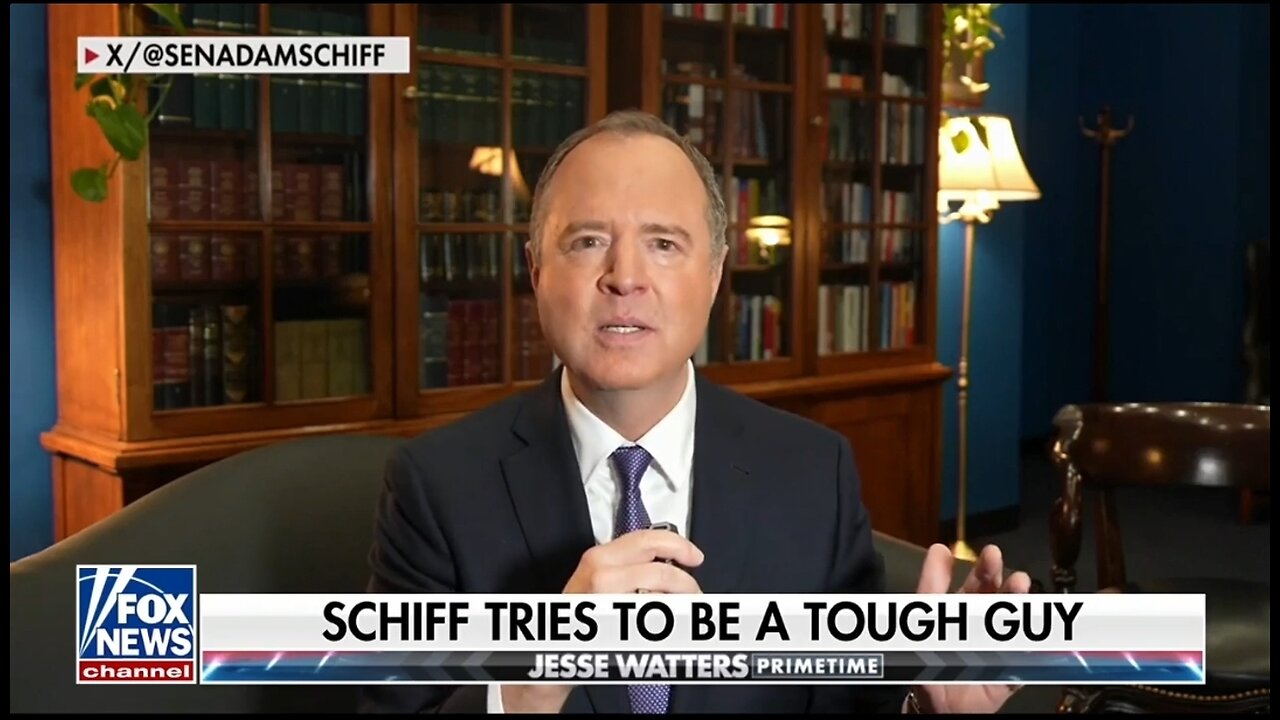 Rep Adam Schiff Tries To Be A Tough Guy