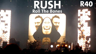RUSH ROLL THE BONES LIVE - POV: Floor TD Garden Boston 2015 R40 TOUR