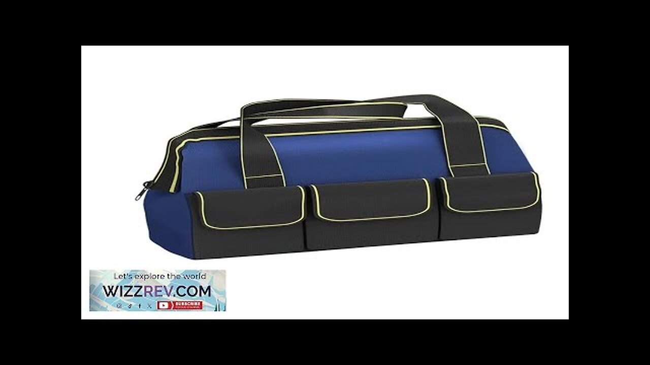 13Inch Oxford Tool Bag Multifunctional Storage Wear Resistant Portable Ergonomic Design Review