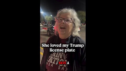 She Saw My Trump License Plate… Her Reaction Was PERFECT 🇺🇸🔥