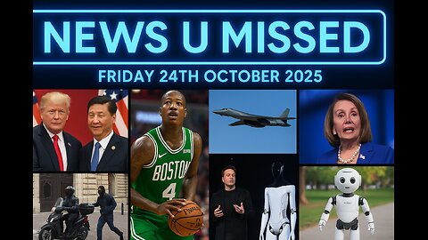 NEWS U MISSED WITH PAUL BROOKER FRIDAY 24TH OCTOBER 2025