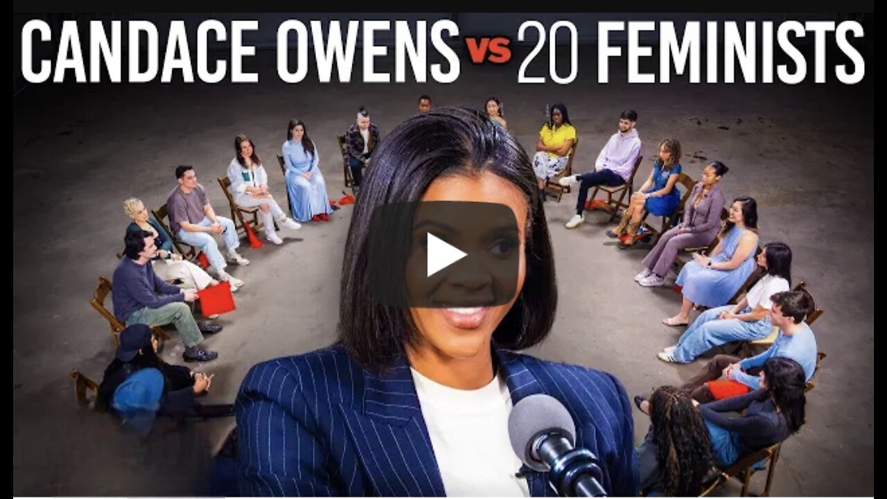 Conservative vs 20 Feminists | Debate Candace Owens)
