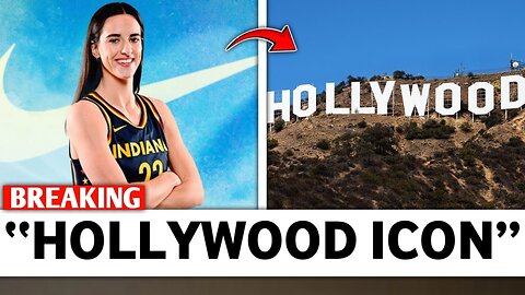 Nike PUTS Caitlin Clark On Hollywood Boulevard — WNBA History Made
