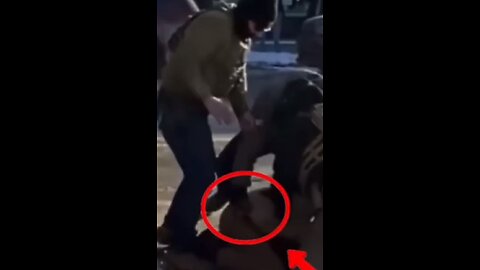 The Murder or Execution of An Alleged American Caught On Video. Supposedly Murdering Americans with A Hand Gun is Allowed by The Government