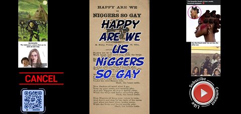 Happy are we us niggers so gay